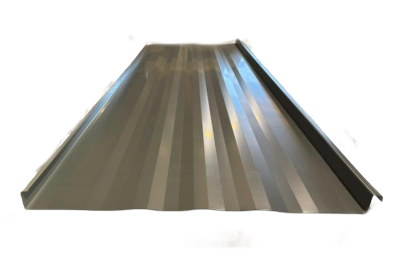 Mechanical Seam panel sample, 1" rib height